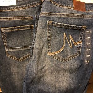 Maurice’s jeans. Both size 13/14 long. NWT